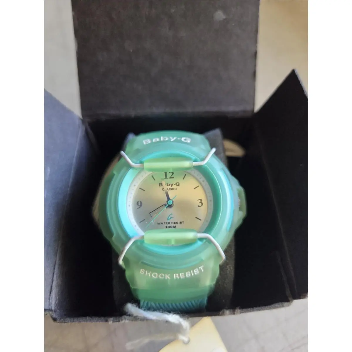 Baby-g Shock Ladies Watch BG-21 BG21B-3BV Light Teal Green by Casio