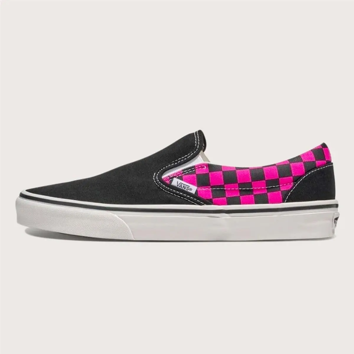 Mens  Classic Slip-on Pop Check Size 10 VN000D6BYLZ by Vans