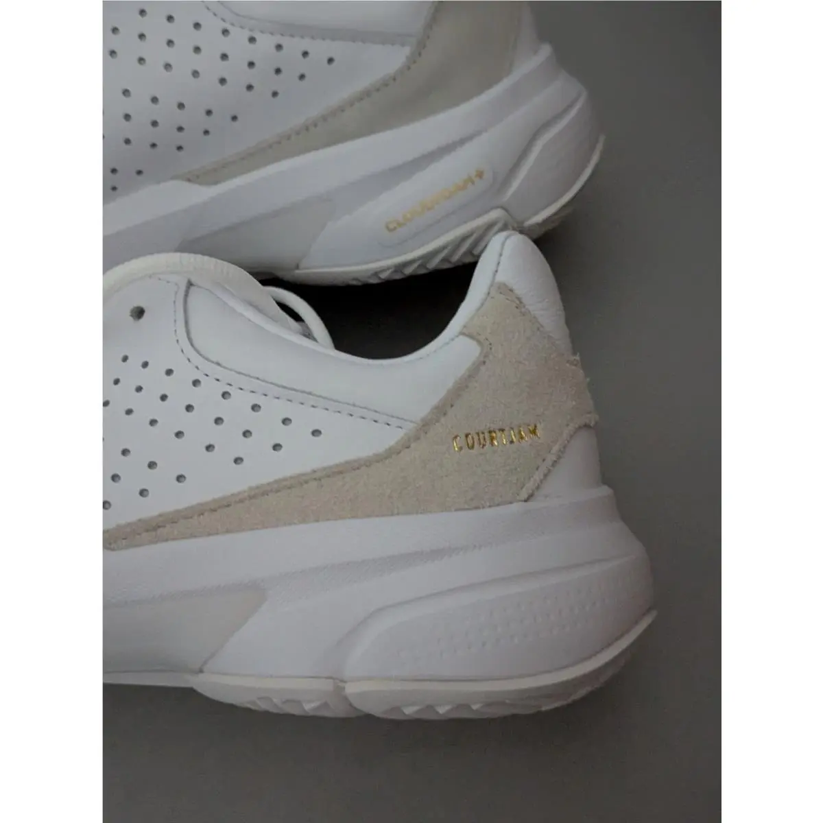 Adidas shoes - adidas CourtJam Control - CourtJam Control - JI4235 - White (UPC: 197615400483) 10