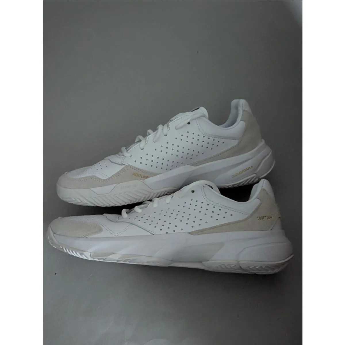 Adidas shoes - adidas CourtJam Control - CourtJam Control - JI4235 - White (UPC: 197615400483) 11