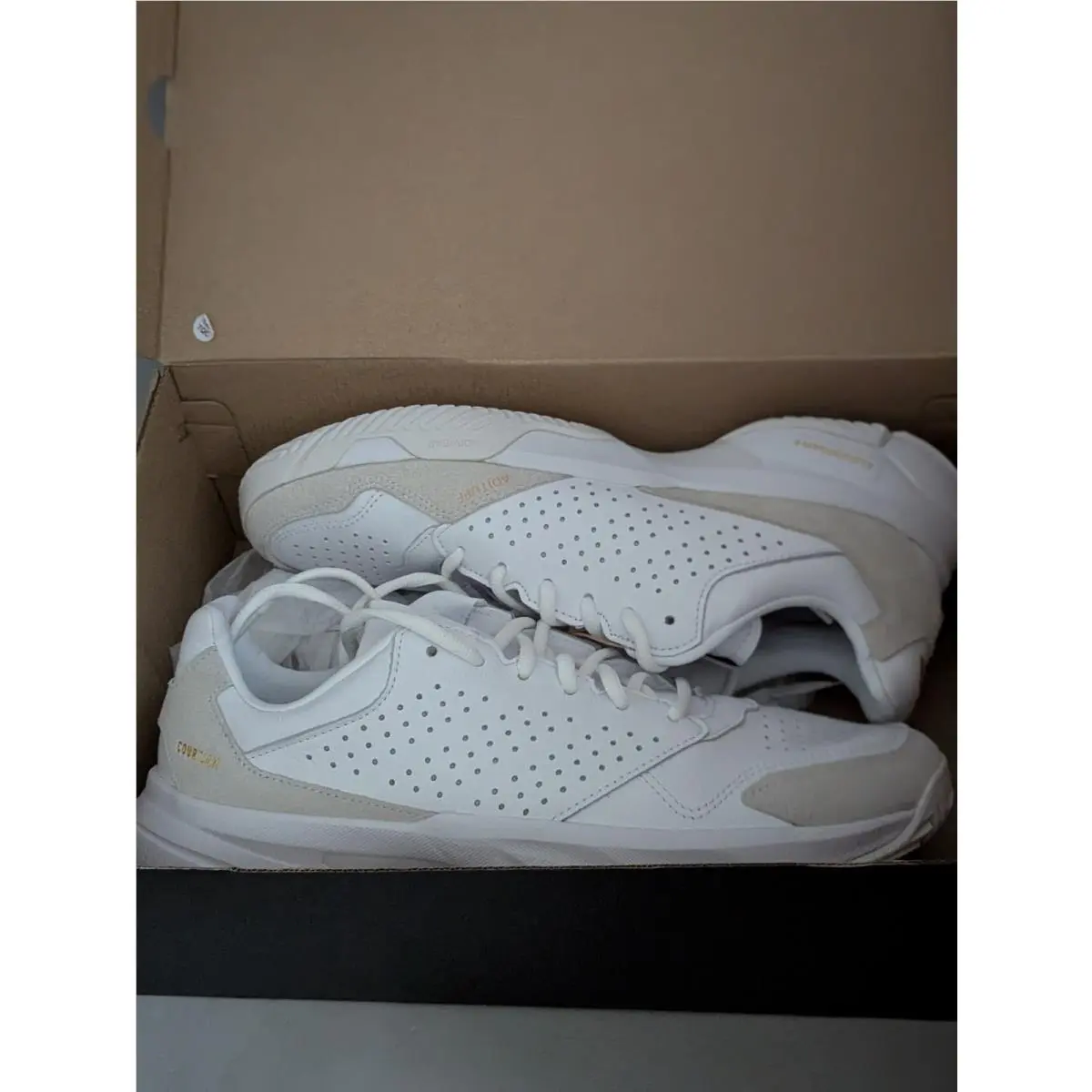 Adidas shoes - adidas CourtJam Control - CourtJam Control - JI4235 - White (UPC: 197615400483) 2