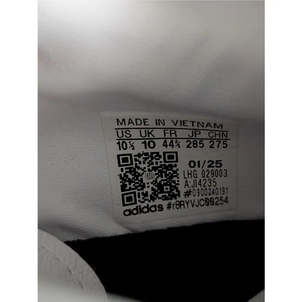Adidas shoes - adidas CourtJam Control - CourtJam Control - JI4235 - White (UPC: 197615400483) 5