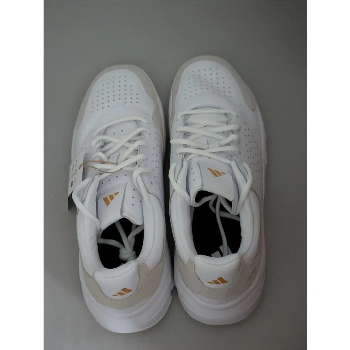 Adidas shoes - adidas CourtJam Control - CourtJam Control - JI4235 - White (UPC: 197615400483) 7