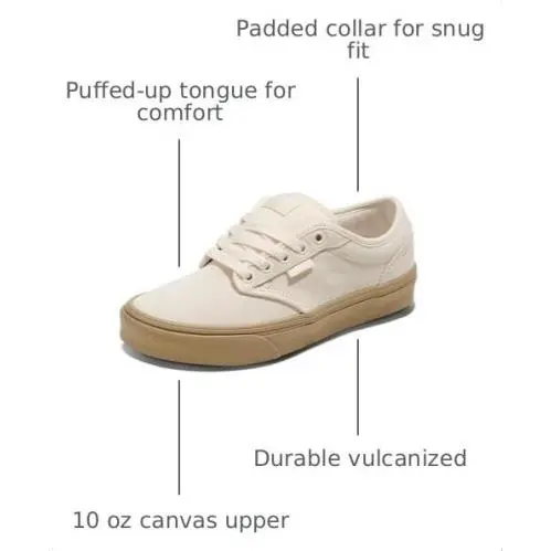Vans shoes - ATWOODLOWTOP - ATWOODLOWTOP - Atwood Low-top - Gum Classic Cream (UPC: 198266386577) 1