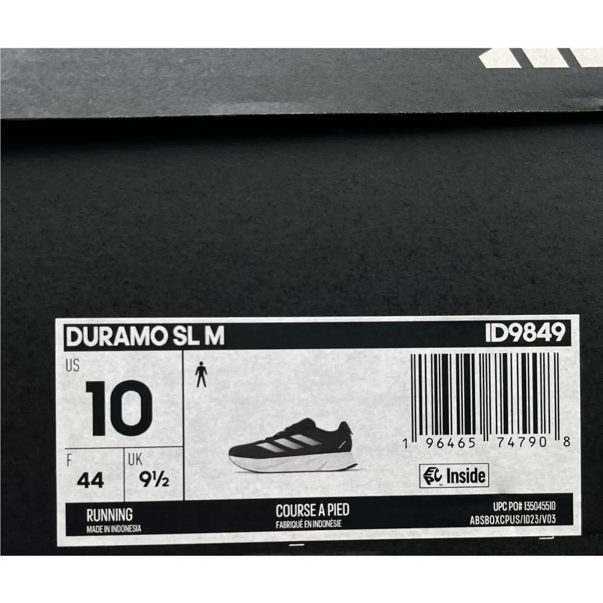 Adidas shoes - adidas Duramo SL - Duramo - IE9849 - Black (UPC: 196465747939) 9
