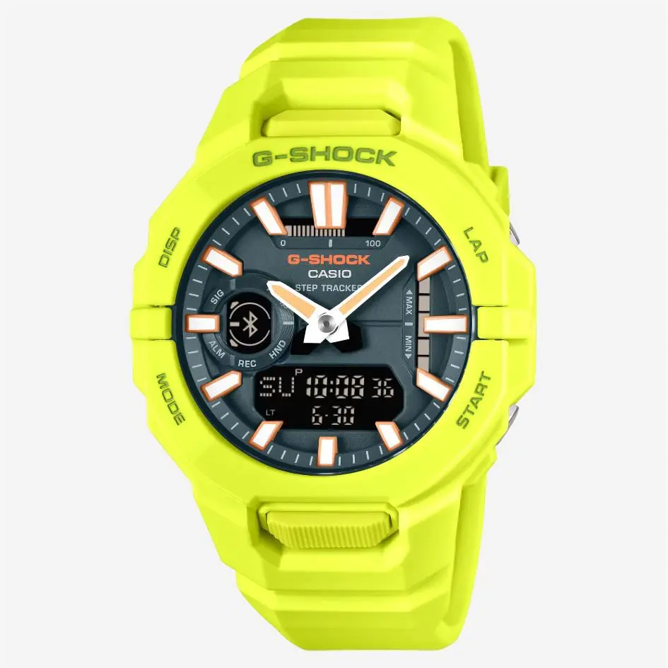 G-shock G-squad Yellow Green Ana-digi Limited GBA950-9A3 by Casio