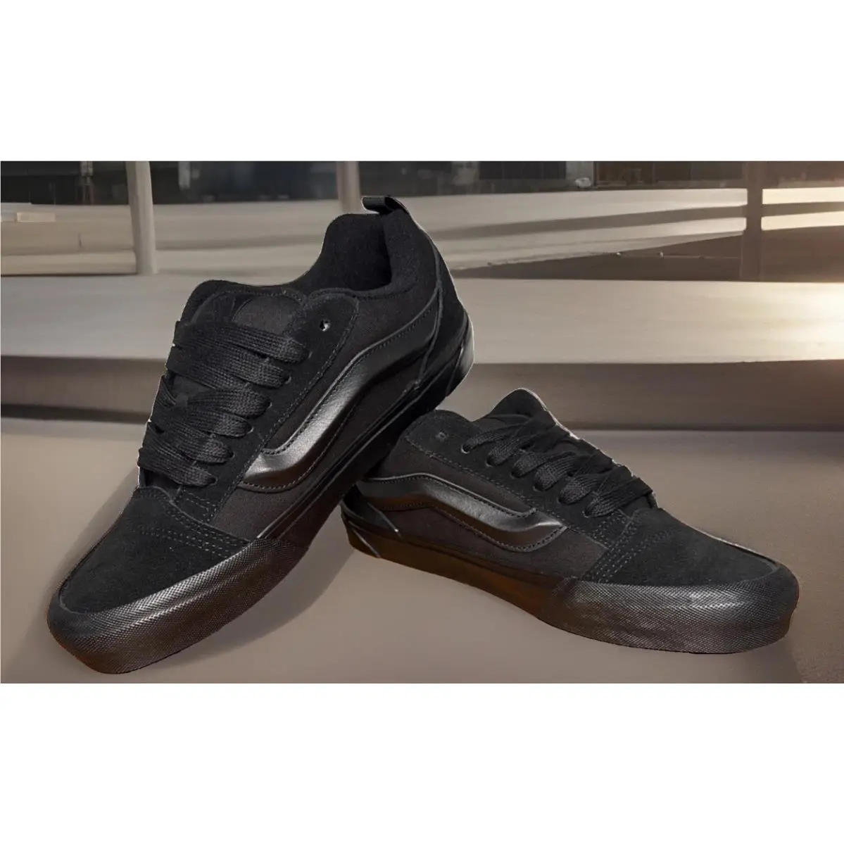Vans shoes - Vans Knu Skool - Knu Skool - Black (UPC: 0198268321842) 1