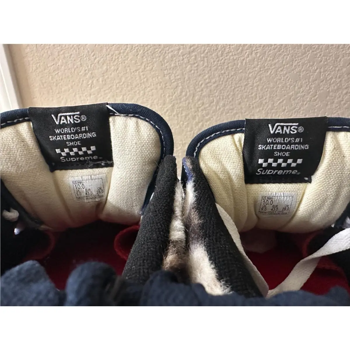 Vans shoes - Supreme Vans Half Cab - Supreme Half Cab - VN0A5KYANVY - Blue 5