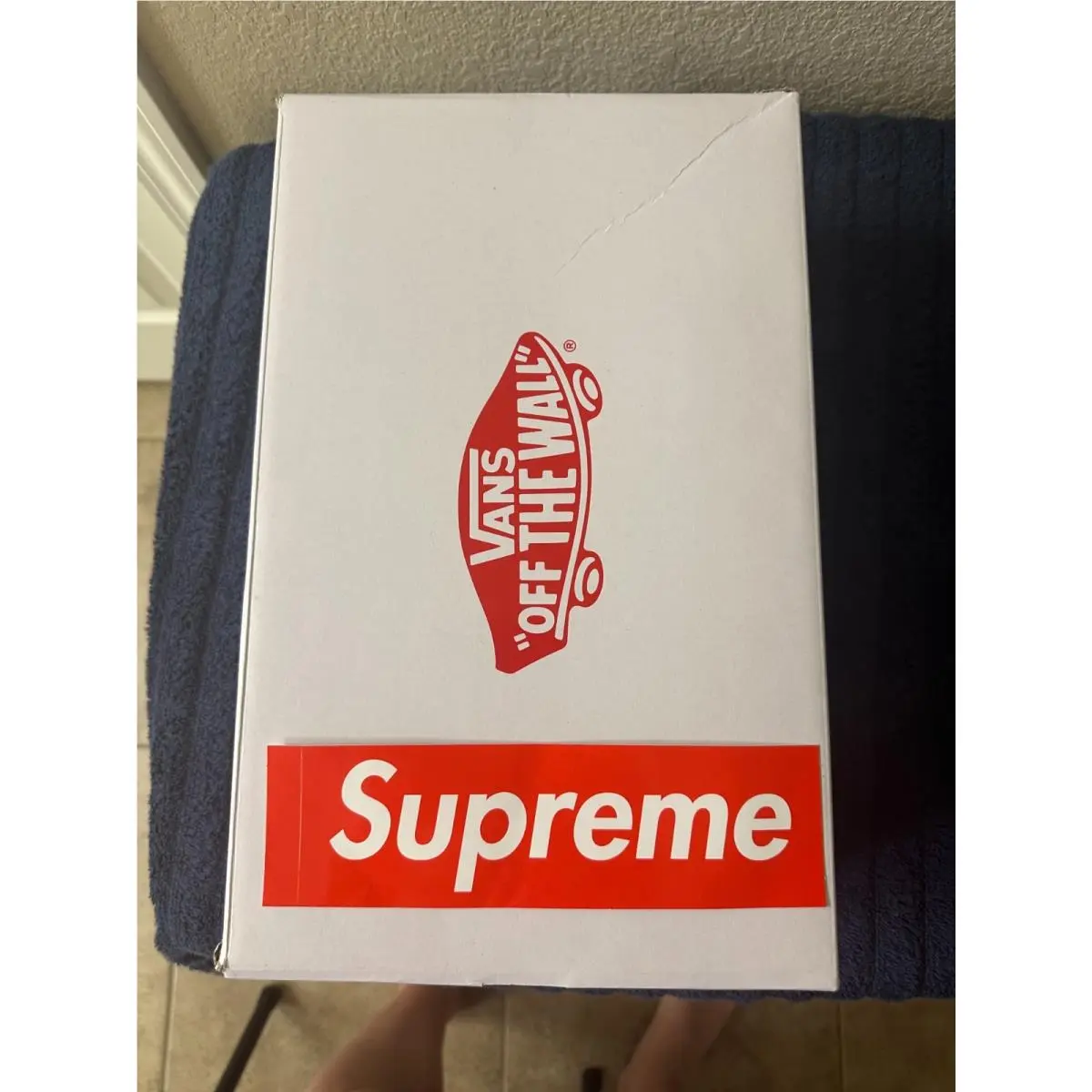 Vans shoes - Supreme Vans Half Cab - Supreme Half Cab - VN0A5KYANVY - Blue 7