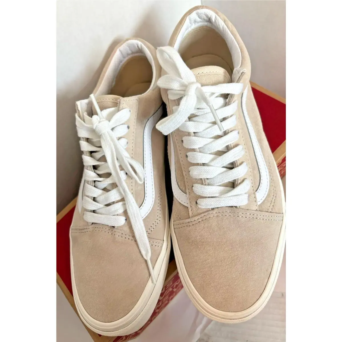 Vans shoes - VANS Old Skool - Old Skool - Beige (UPC: 195439347366) 0