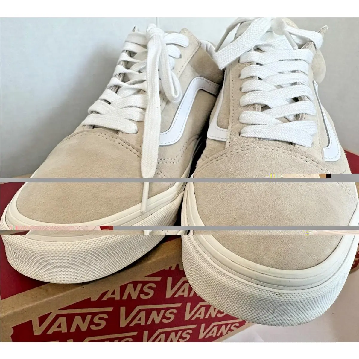 Vans shoes - VANS Old Skool - Old Skool - Beige (UPC: 195439347366) 1