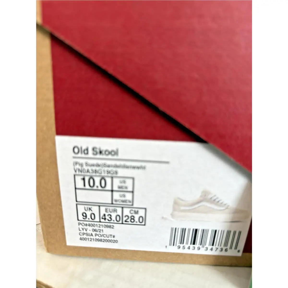 Vans shoes - VANS Old Skool - Old Skool - Beige (UPC: 195439347366) 7