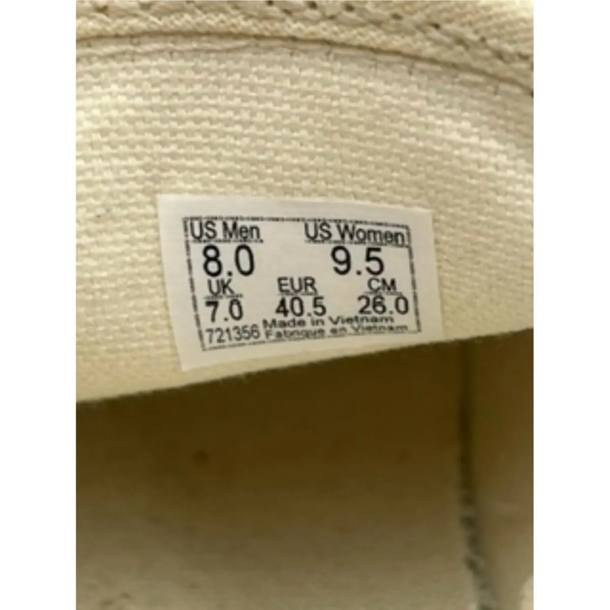 Vans shoes - Cream 4