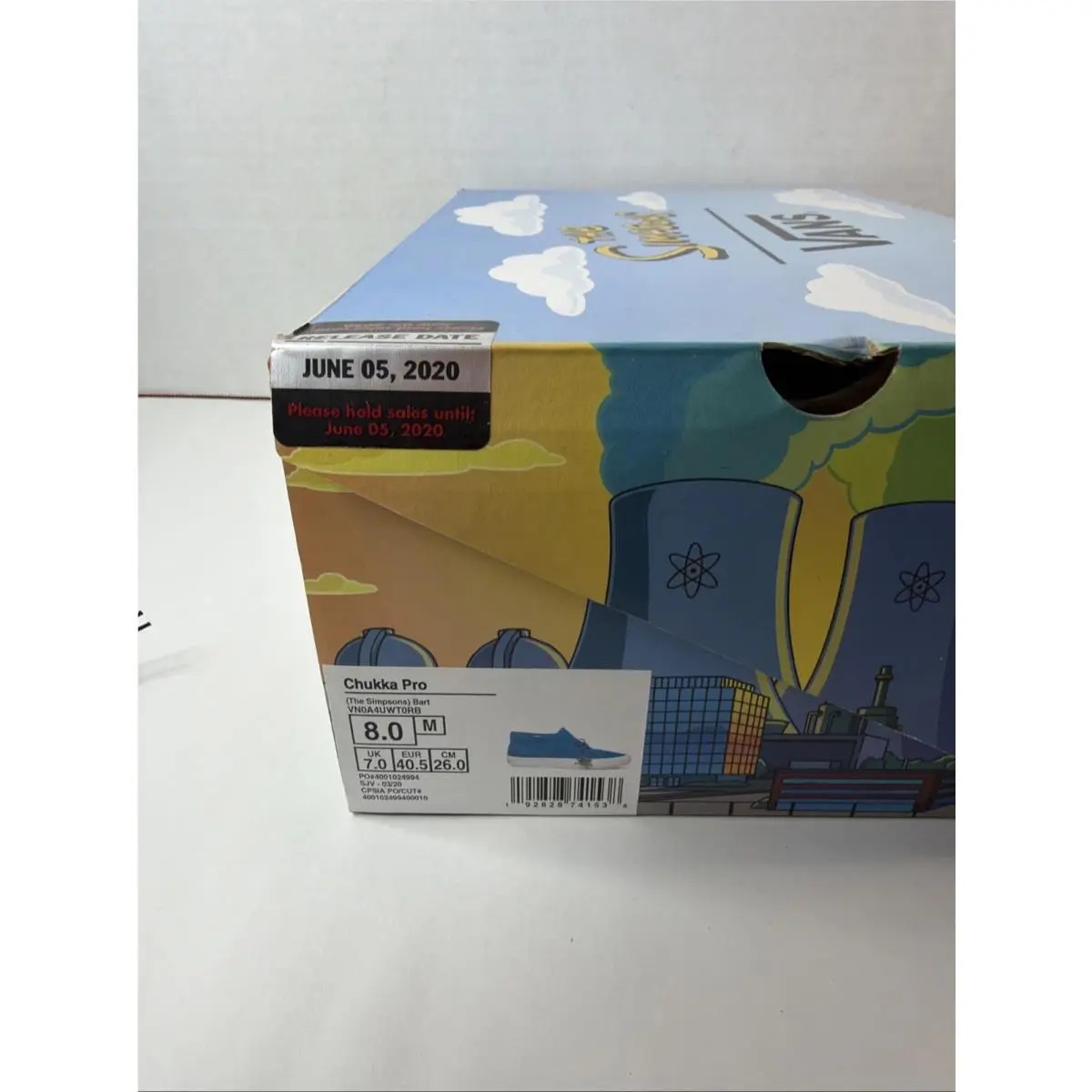 Vans shoes - VANS Chukka - Chukka - VN0A4UWT0RB - Blue (UPC: 0192828741538) 10