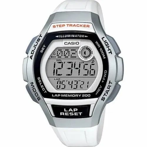 LWS-200HC-7AVCF White Lady Watch Wristwatch Timepiece Everyday Wear by Casio