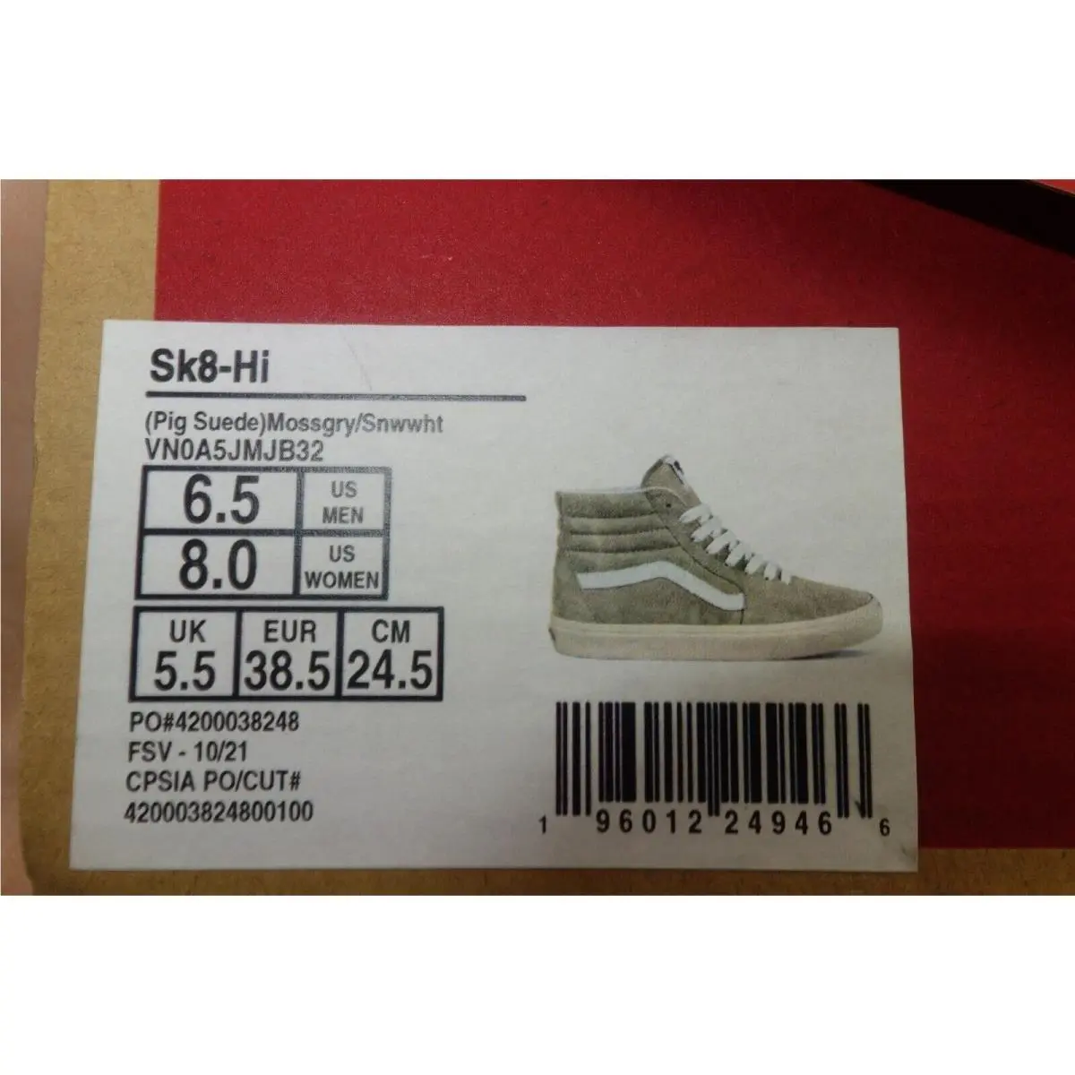 Vans shoes - Green 9
