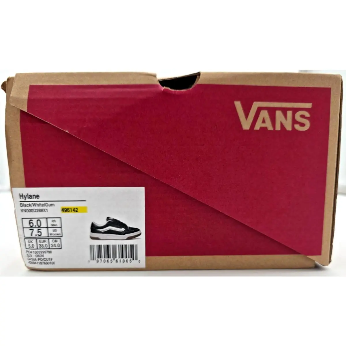 Vans shoes - VANS Hylane - Hylane - VN000D269X1 - Black (UPC: 197065610050) 7