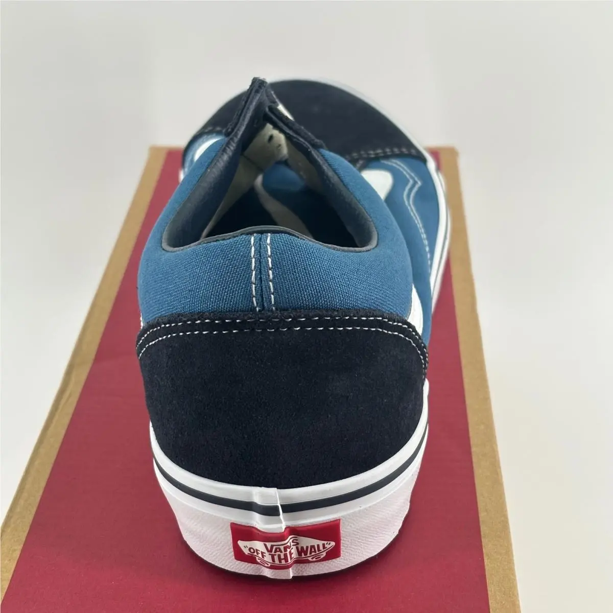 Old Skool Sneakers Mens 10.5 Womens 12 Navy Black Suede Canvas VN000D3HNVY by Vans
