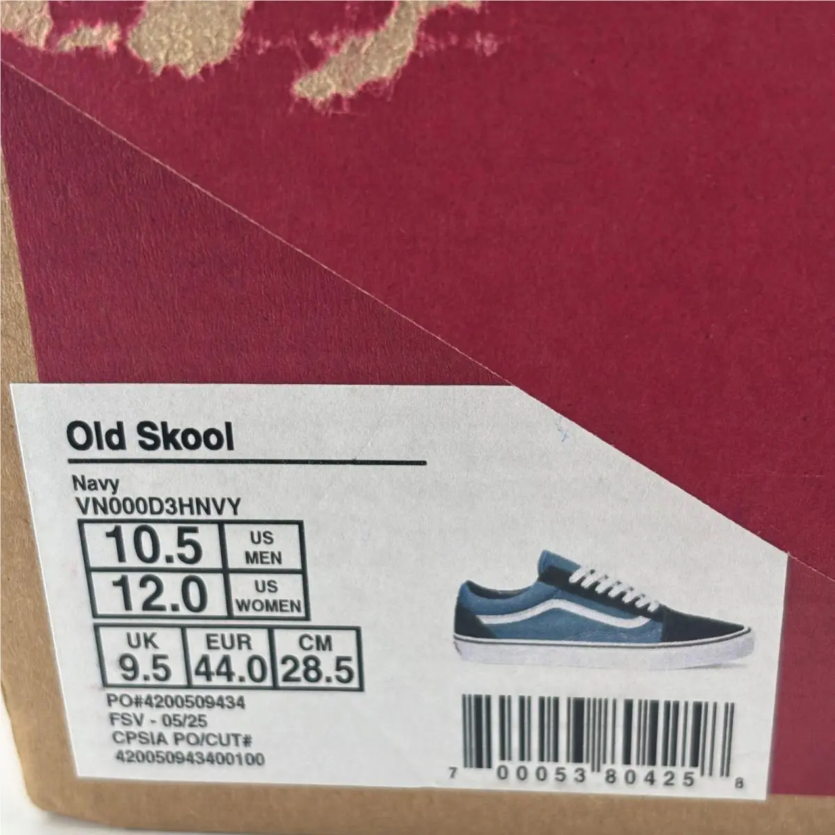 Vans shoes - Old Skool - Old Skool - Blue 0