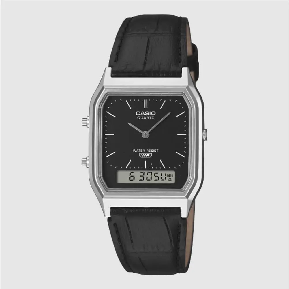 AQ230EL-1A Silver Black Onesize by Casio