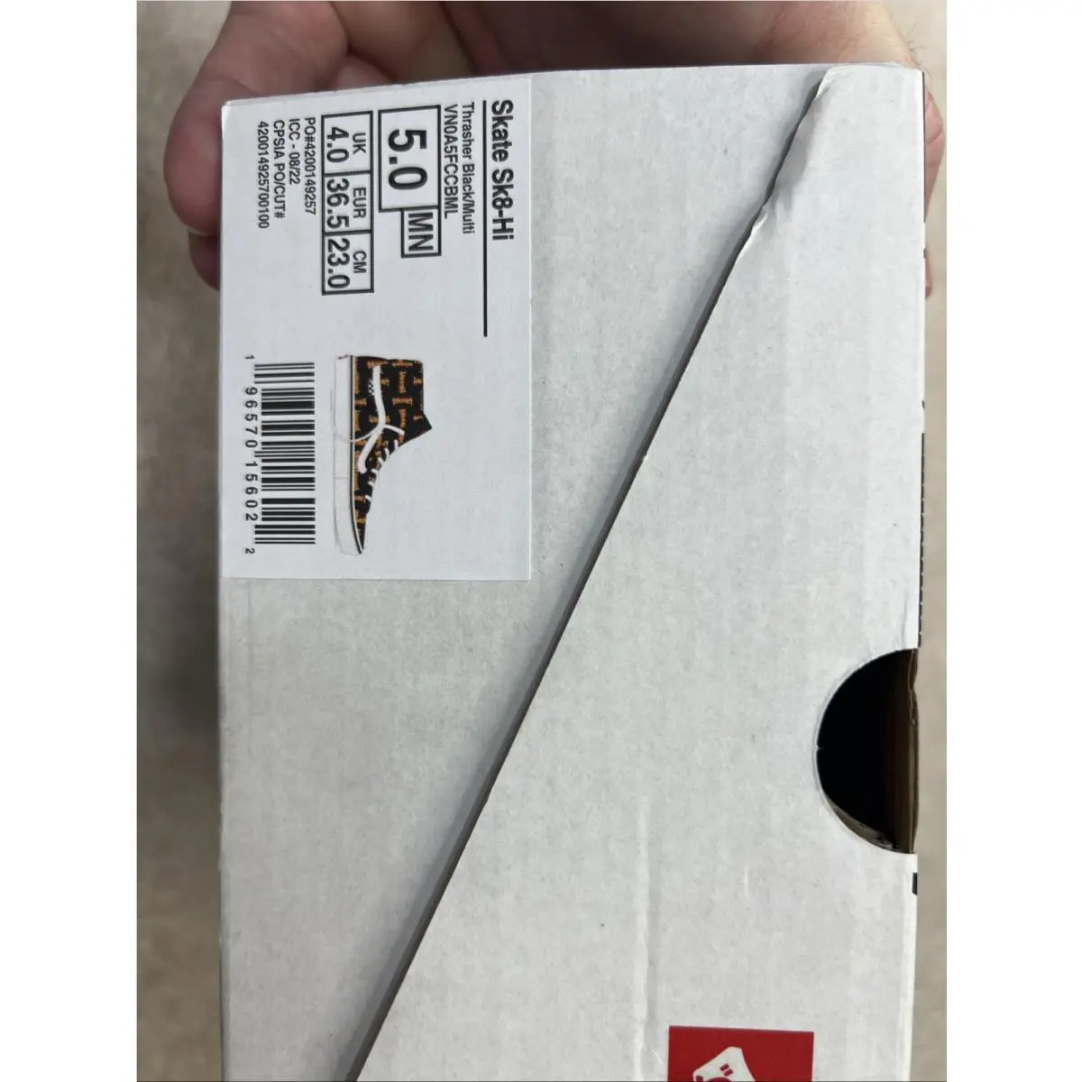 Vans shoes - VANS Sk8-Hi - Multicolor (UPC: 196570156022) 5