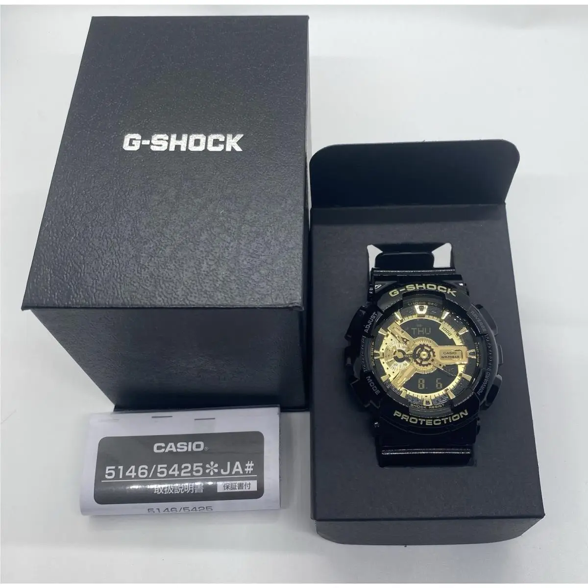G-shock GA 110GB-1 Acr Watch Color Black and Gold 5146/5425 JA by Casio