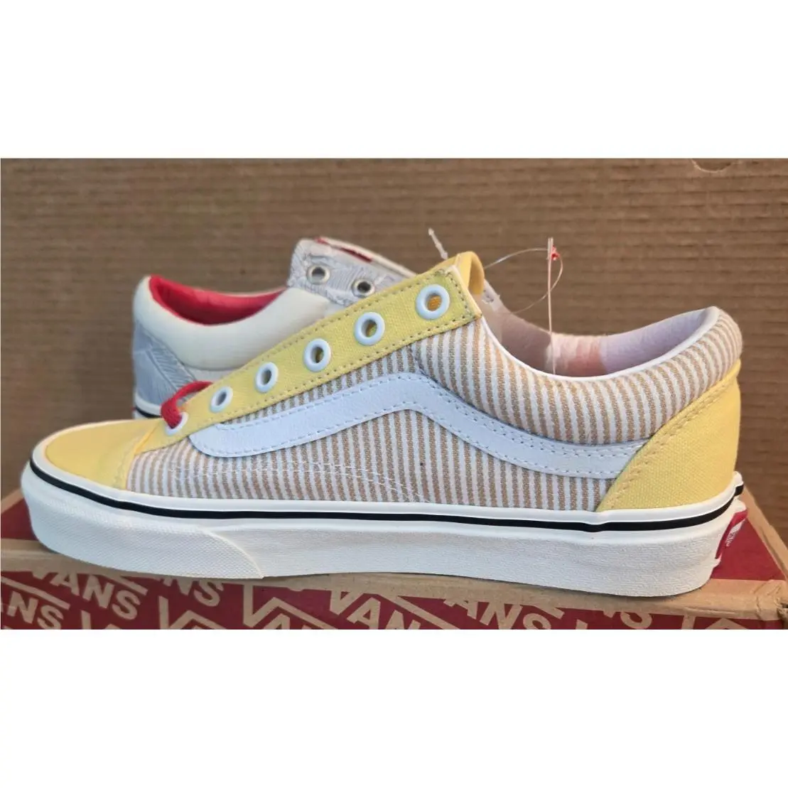 Vans shoes - Vans Style 36 - Style - Stripe/Floral (Mismatch) 11