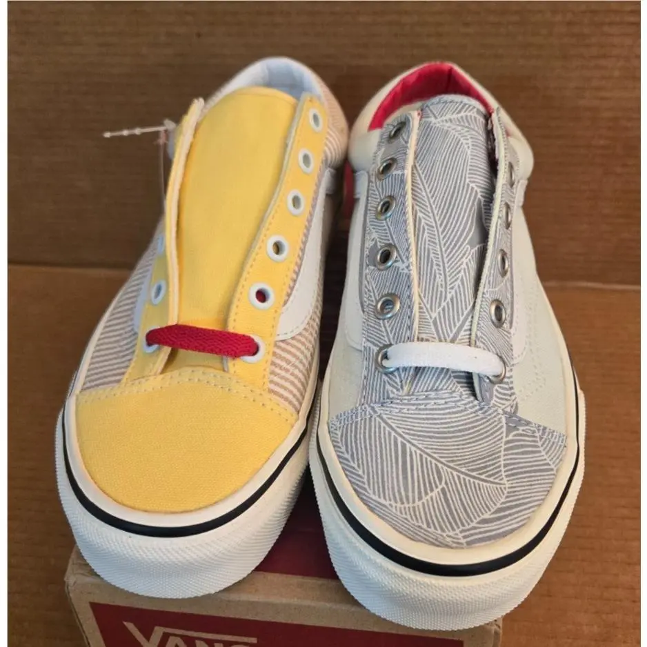 Vans shoes - Vans Style 36 - Style - Stripe/Floral (Mismatch) 1