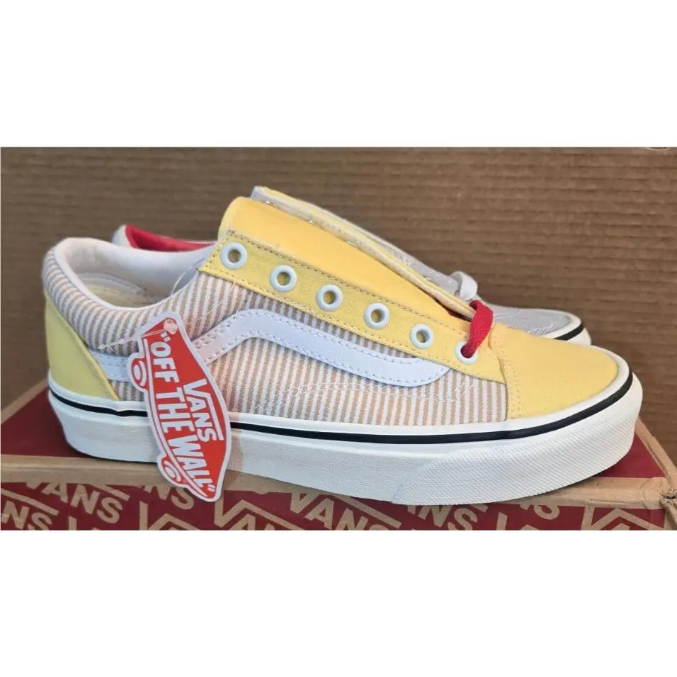 Vans shoes - Vans Style 36 - Style - Stripe/Floral (Mismatch) 2