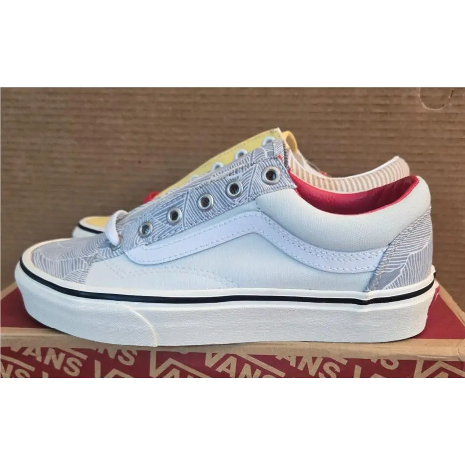 Vans shoes - Vans Style 36 - Style - Stripe/Floral (Mismatch) 4