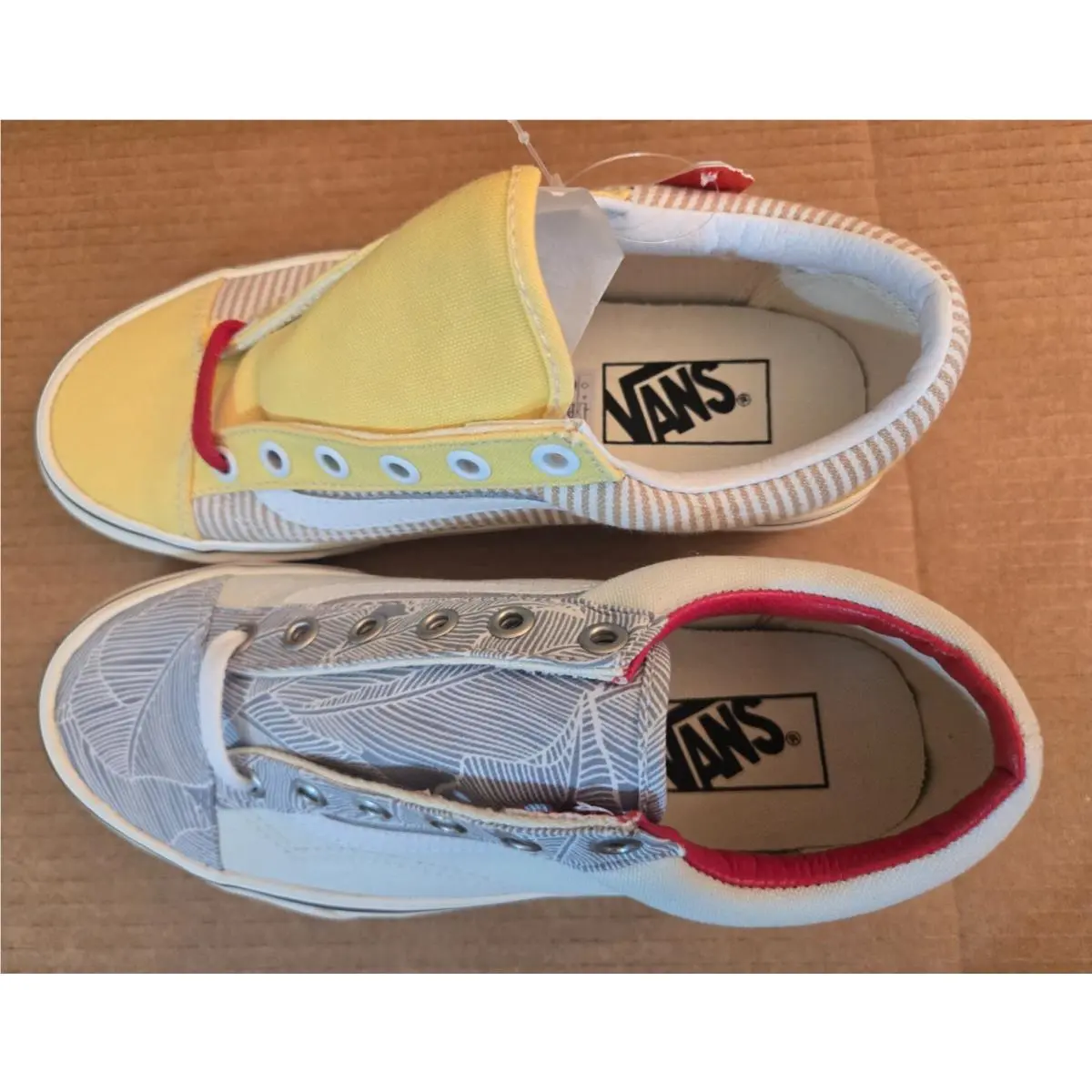 Vans shoes - Vans Style 36 - Style - Stripe/Floral (Mismatch) 5