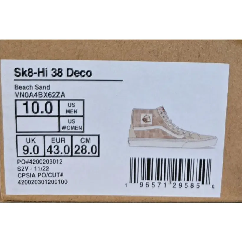 Vans shoes - Decon - Decon - Beach Sand (UPC: 196571295850) 8
