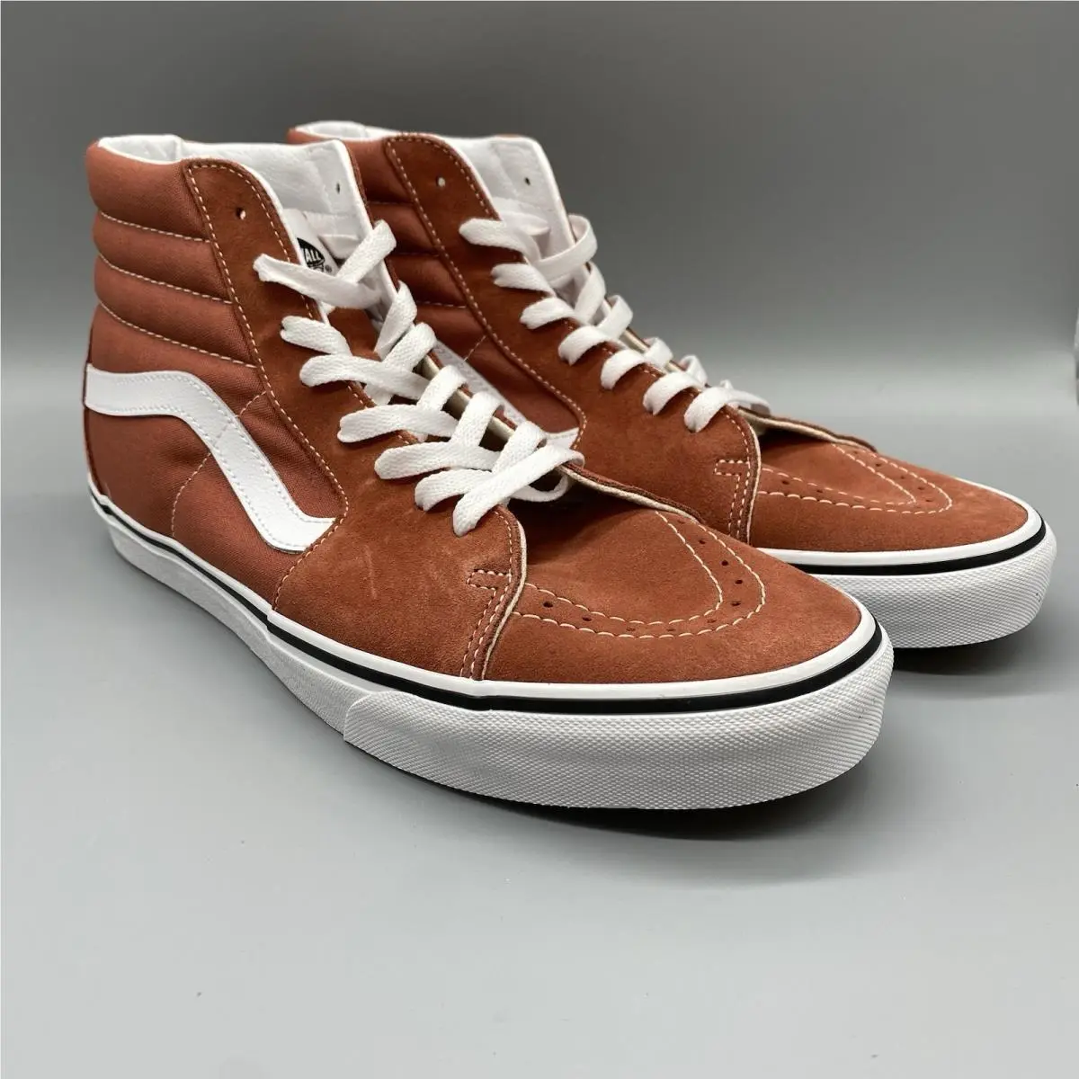 Shoes Mens US 11.5 Theory Auburn Sk8 Hi Skater Sneakers Grunge VN000CMXC9J by Vans