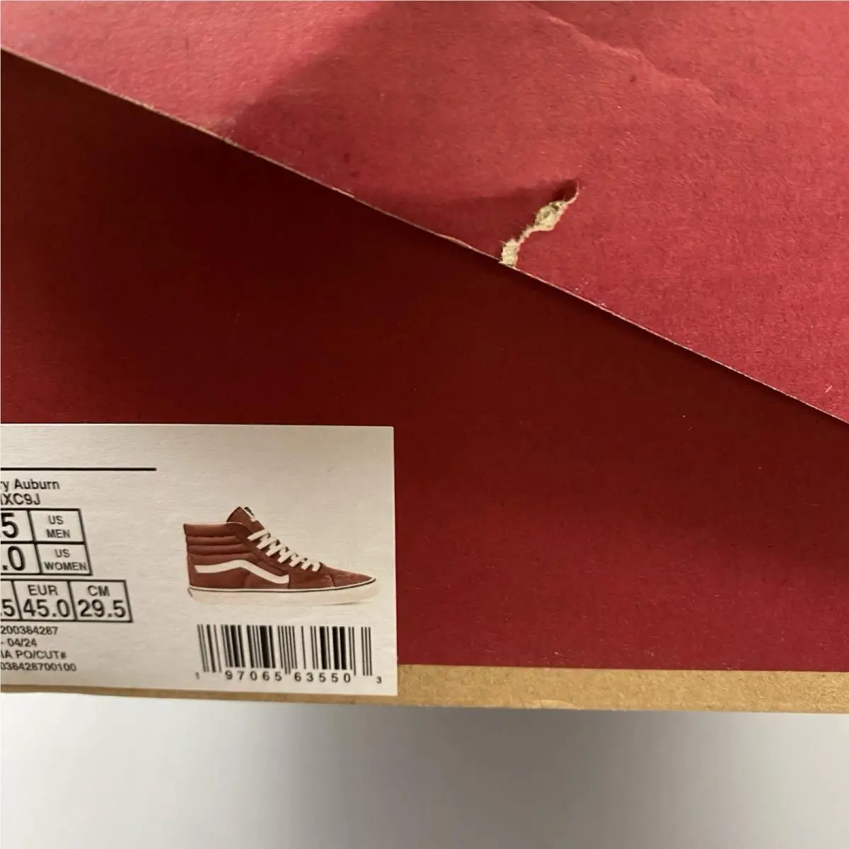 Vans shoes - Vans Theory Auburn Sk8 - Theory Auburn - VN000CMXC9J - Theory Auburn 10