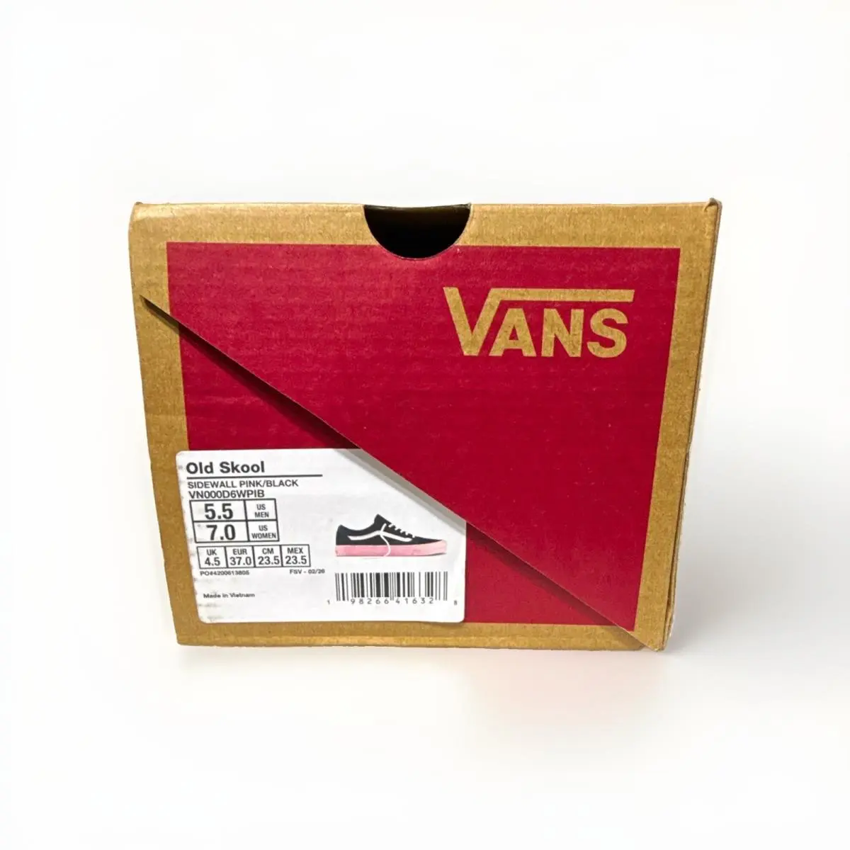 Vans shoes - Vans Old Skool - Old Skool - VN000D6WP1B - Black, Pink, White 0