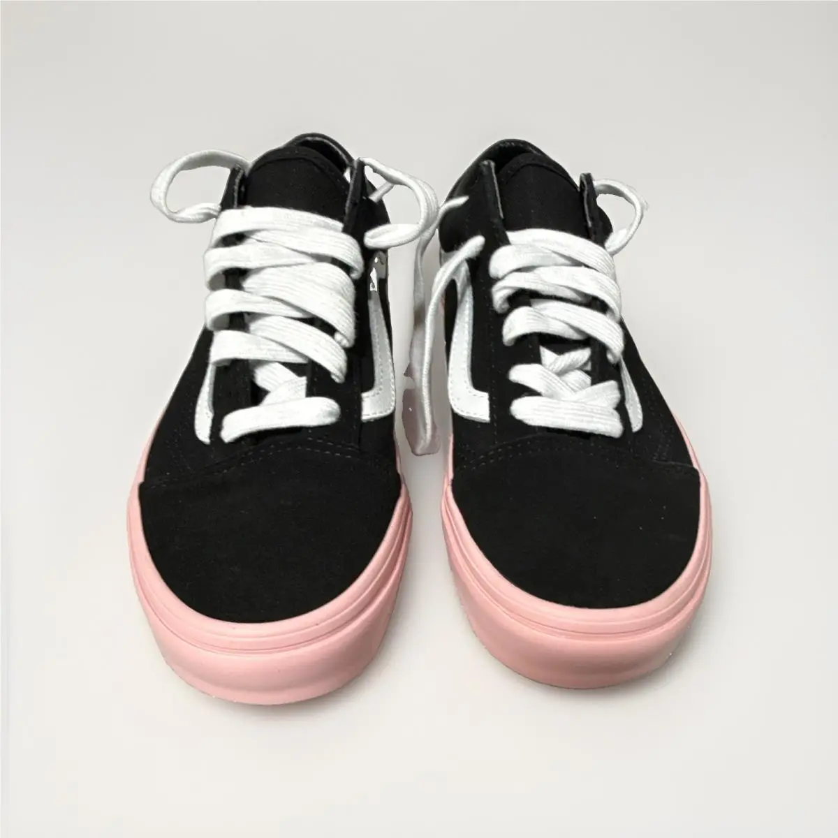 Vans shoes - Vans Old Skool - Old Skool - VN000D6WP1B - Black, Pink, White 2