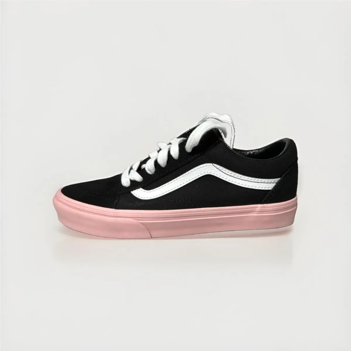 Vans shoes - Vans Old Skool - Old Skool - VN000D6WP1B - Black, Pink, White 5