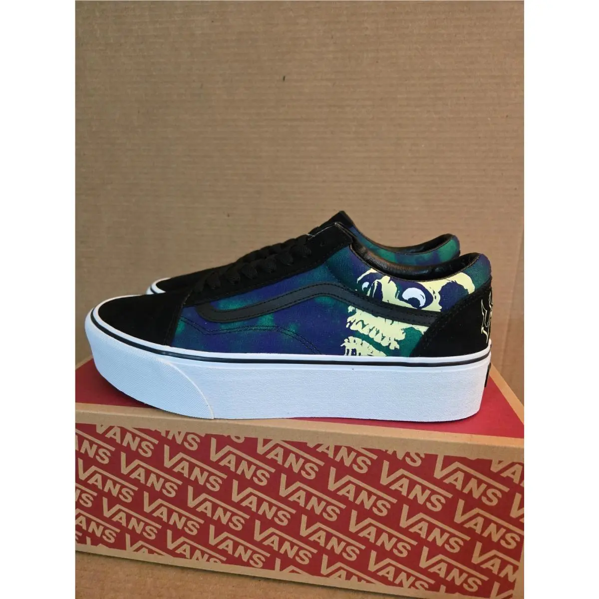Vans shoes - VN0009PZCJI - VN0009PZCJI - Midnight Glow Black (UPC: 196575159776) 3