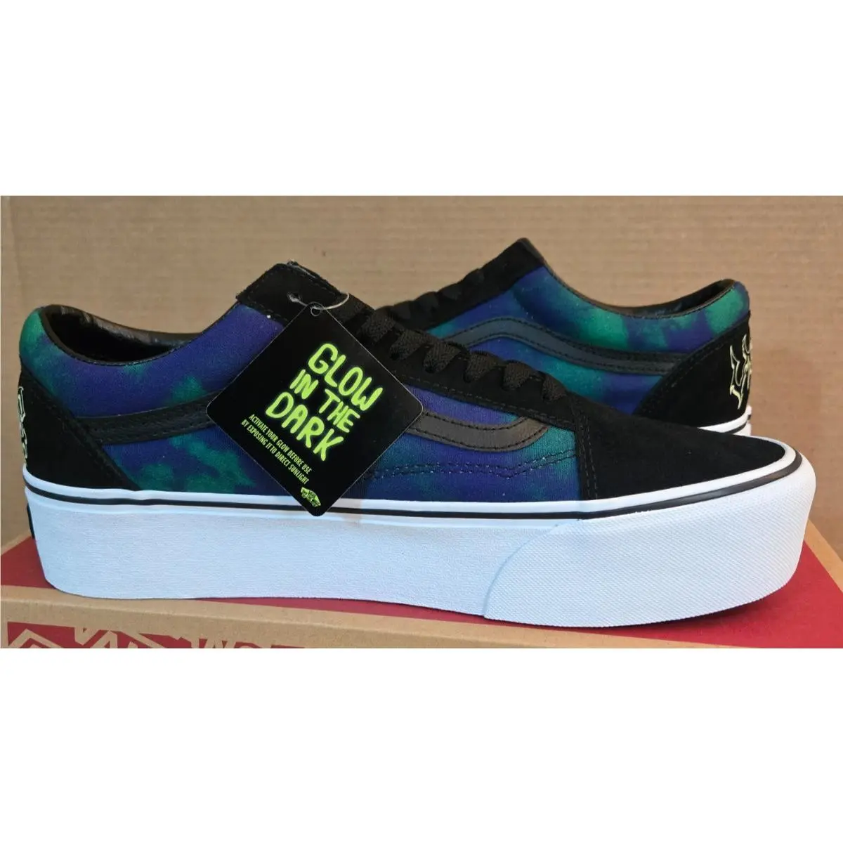 Vans shoes - VN0009PZCJI - VN0009PZCJI - Midnight Glow Black (UPC: 196575159776) 5