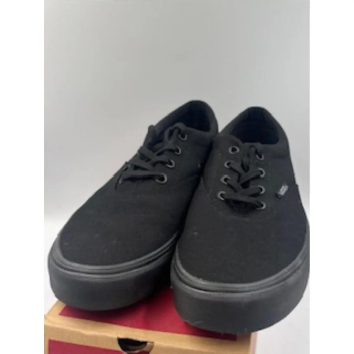 Era Doheny Women`s 9.5 Skate Black Sneakers Lace up Shoes by Vans