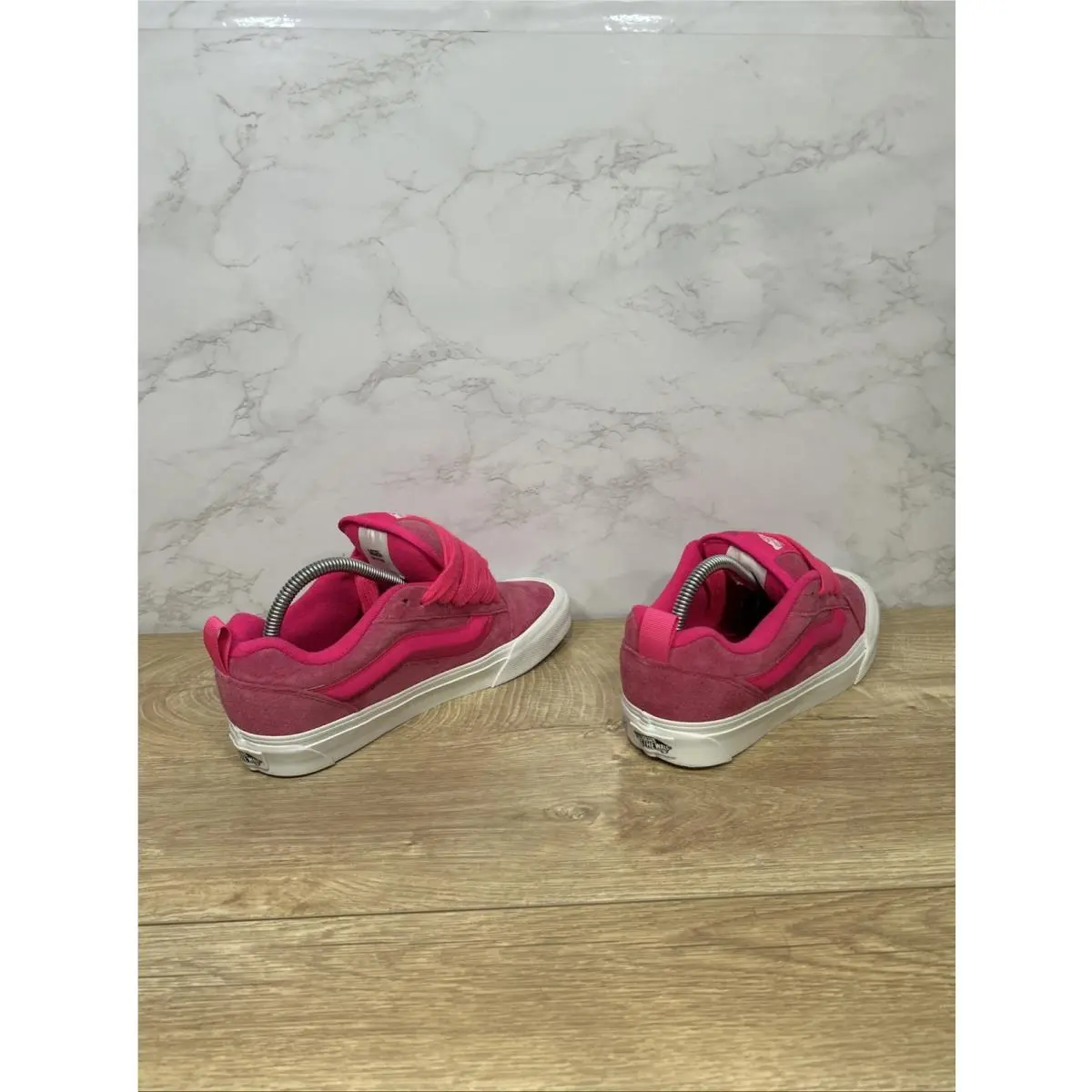 Vans shoes - VANS Knu Skool - Knu Skool - VN0009QCYU2 - Pink 8