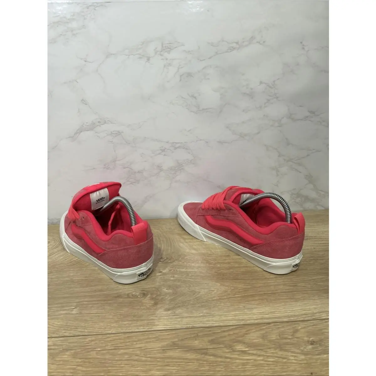 Vans shoes - VANS Knu Skool - Knu Skool - VN0009QCYU2 - Pink 9