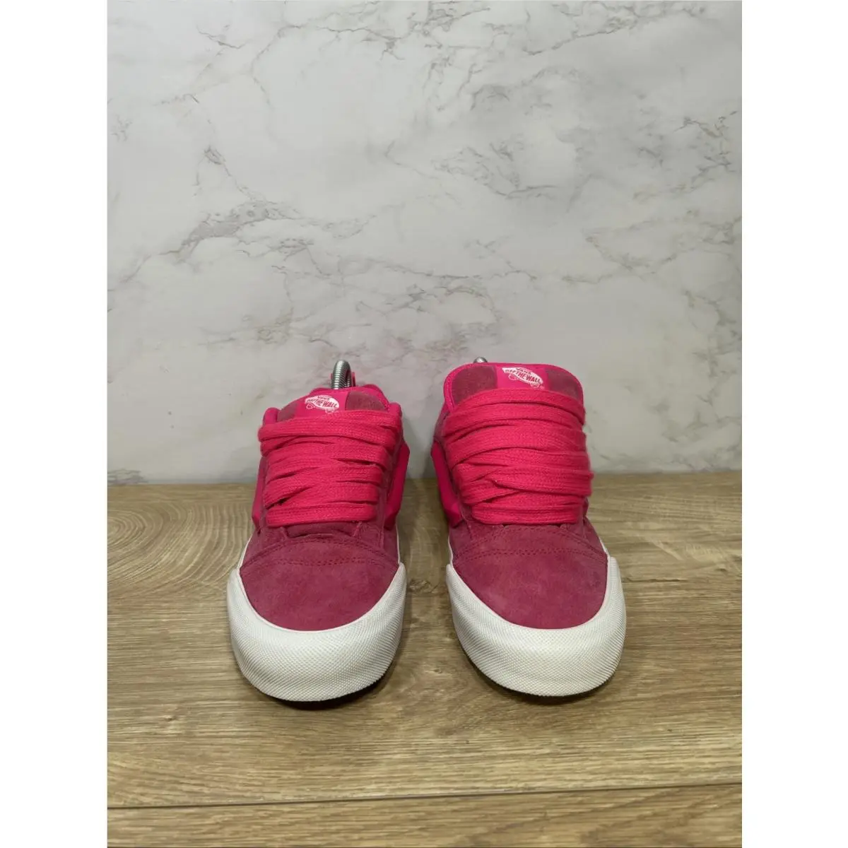Vans shoes - VANS Knu Skool - Knu Skool - VN0009QCYU2 - Pink 4