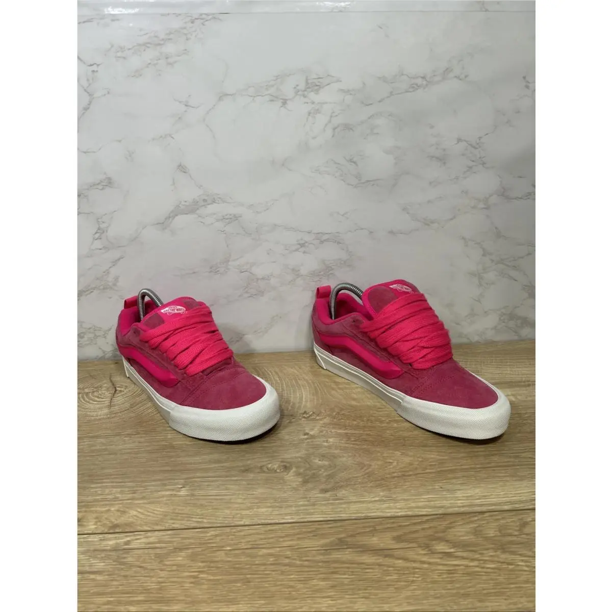Vans shoes - VANS Knu Skool - Knu Skool - VN0009QCYU2 - Pink 7