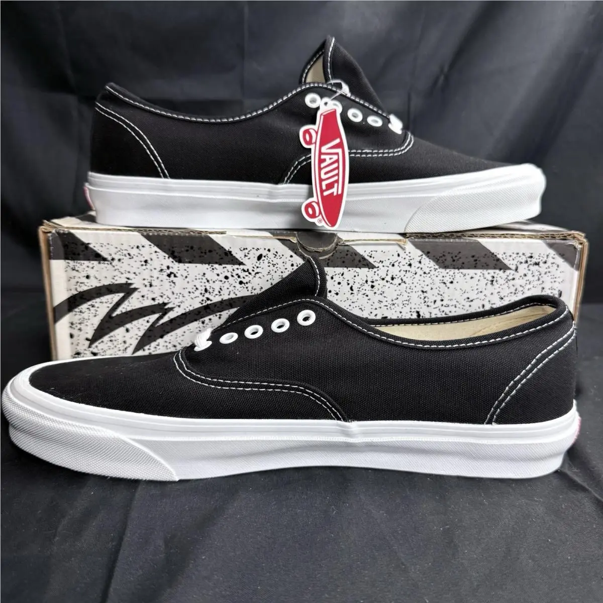 Authentic LX OG LX Black Mens Size 13 Classic Canvas Shoes - VN0A4BV91WX by Vans