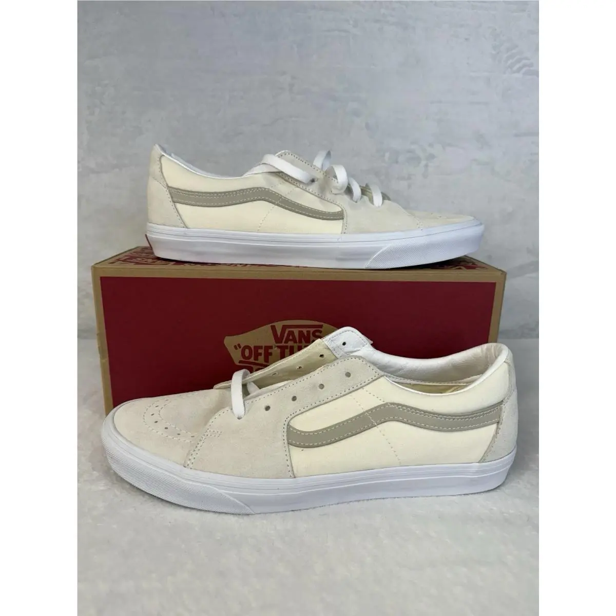 Sk8-Low Vaporous Gray Sneakers Low-top Shoes Sport Marshmallow Mens 13 by Vans