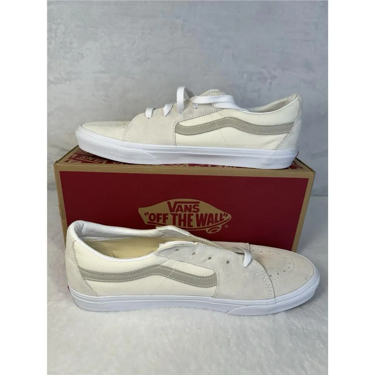 Vans shoes - Sk8-Low - BN000BVXCD3 - Sport Marshmallow (UPC: 197065632946) 0
