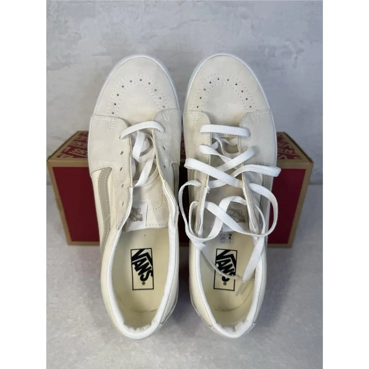 Vans shoes - Sk8-Low - BN000BVXCD3 - Sport Marshmallow (UPC: 197065632946) 1