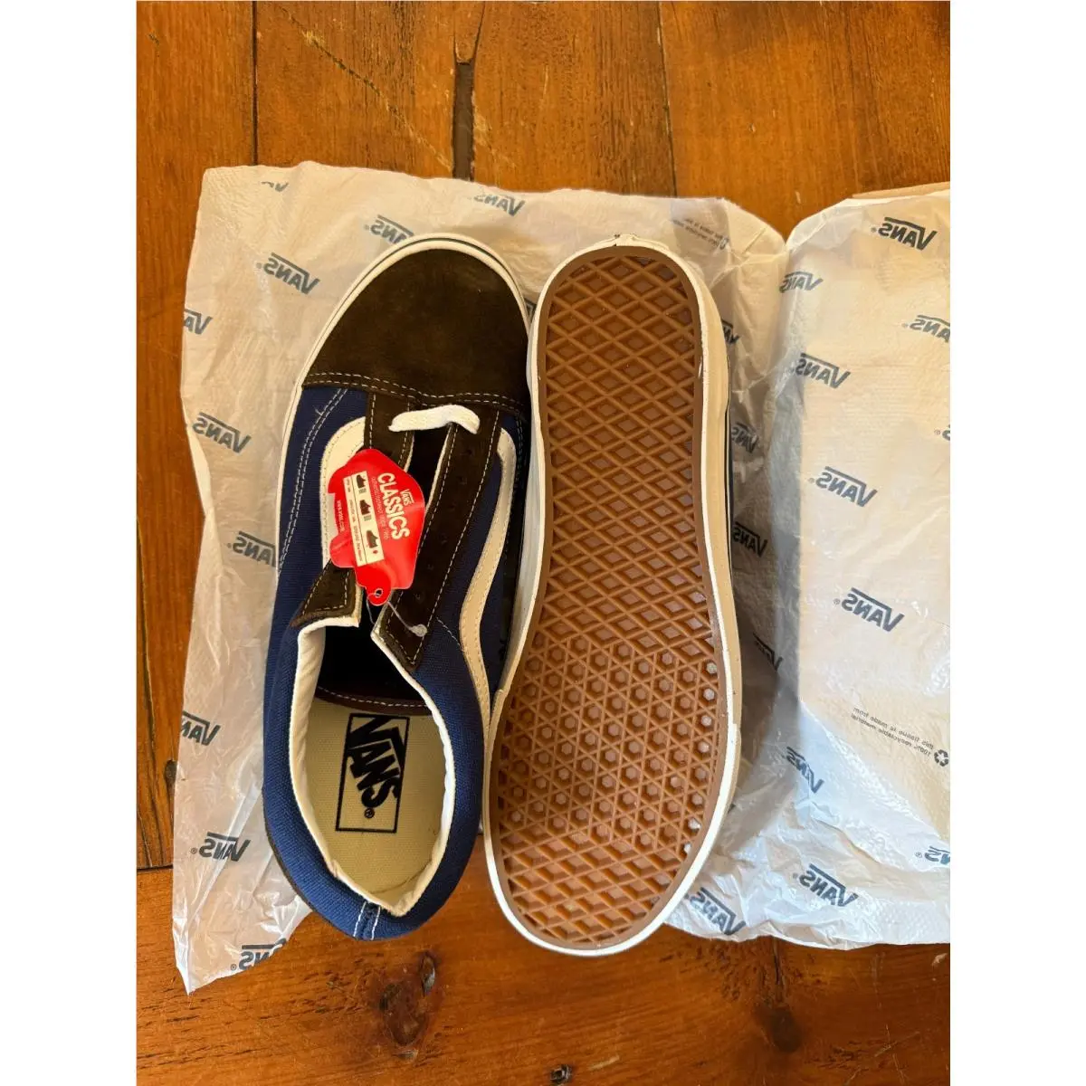 Vans shoes - VANS Old Skool - Old Skool - Brown / Blue 1