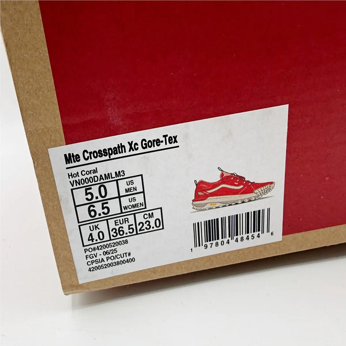 Vans shoes - vans mte crosspath - mte crosspath - VN000DAMLM3 - Red (UPC: 197804484546) 9